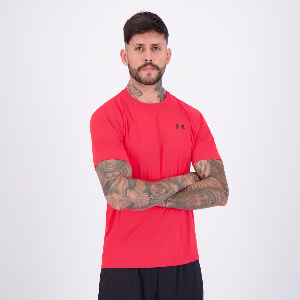 Camiseta Under Armour Tech 2.0 SS Vermelha Vermelho 2