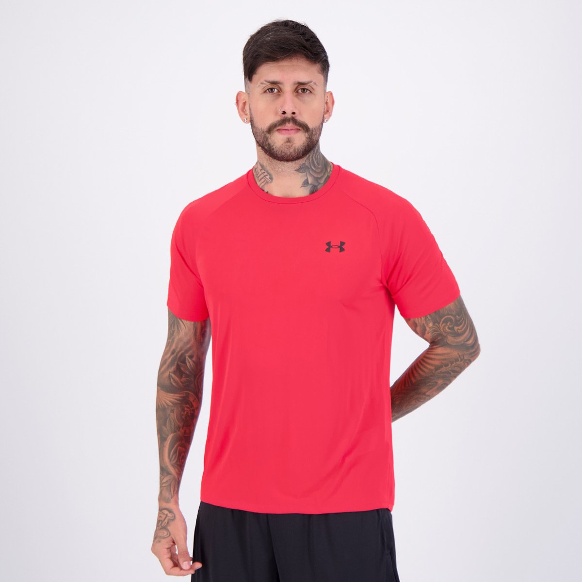 Camiseta Under Armour Tech 2.0 SS Vermelha Vermelho 3