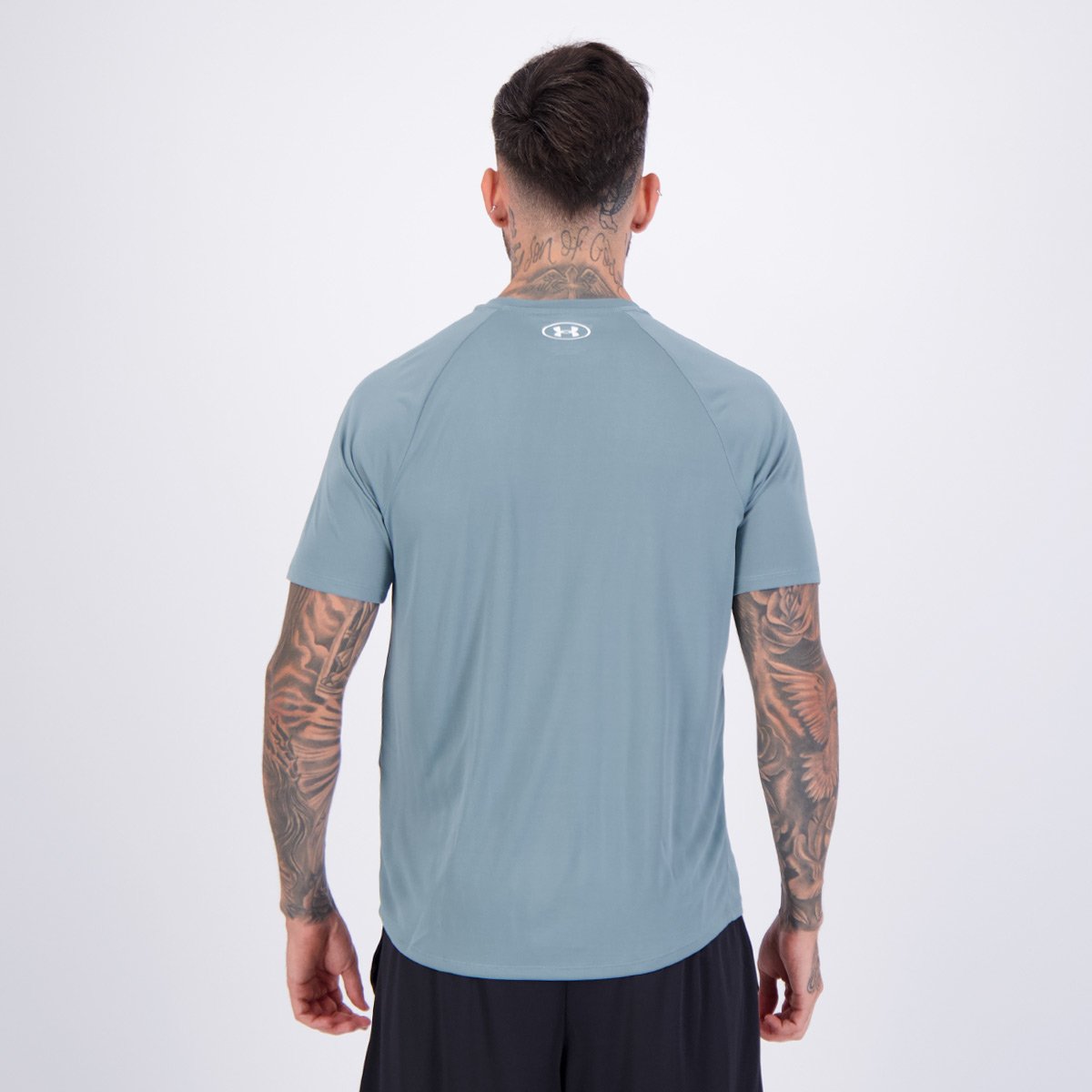 Camiseta Under Armour Tech 2.0 SS Cinza Escuro Cinza 4