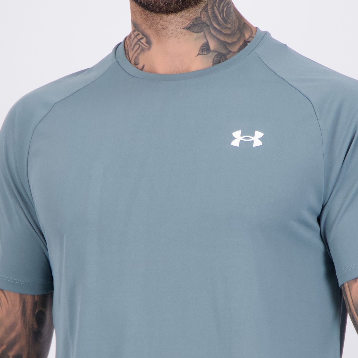 Camiseta Under Armour Tech 2.0 SS Cinza Escuro Cinza 5