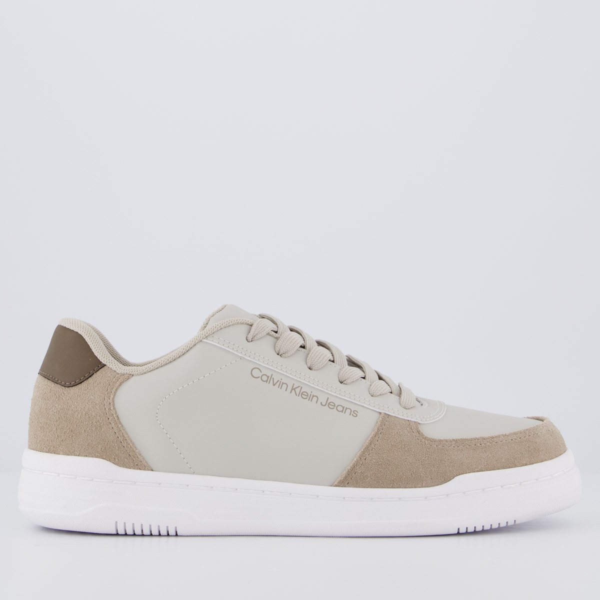 Tênis Calvin Klein CKJ Bege