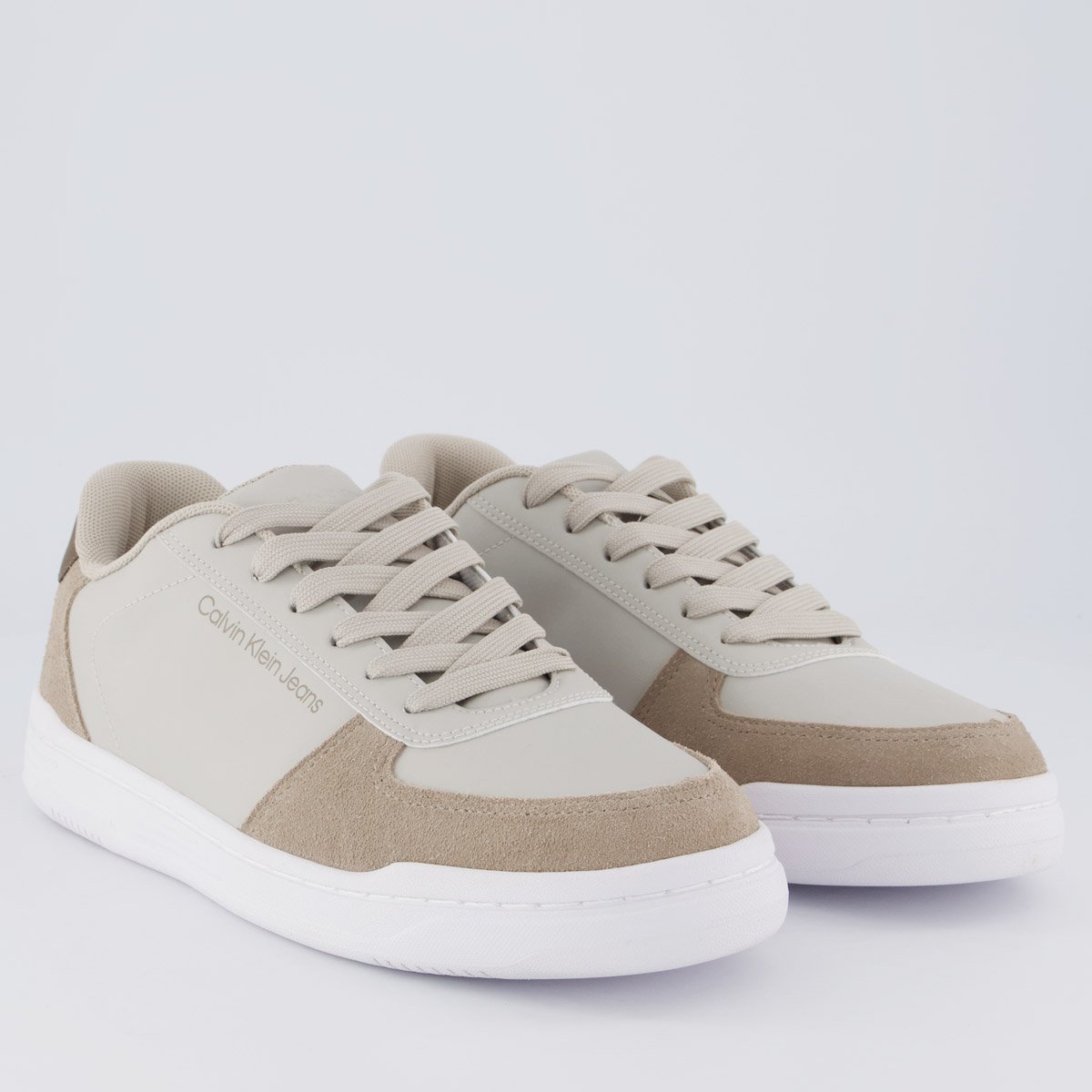 Tênis Calvin Klein CKJ Bege Bege 2