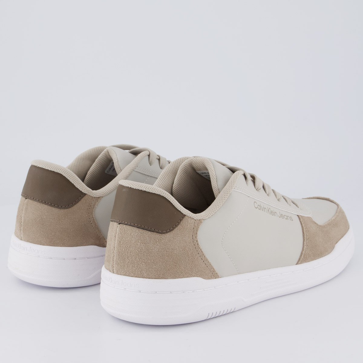 Tênis Calvin Klein CKJ Bege Bege 3