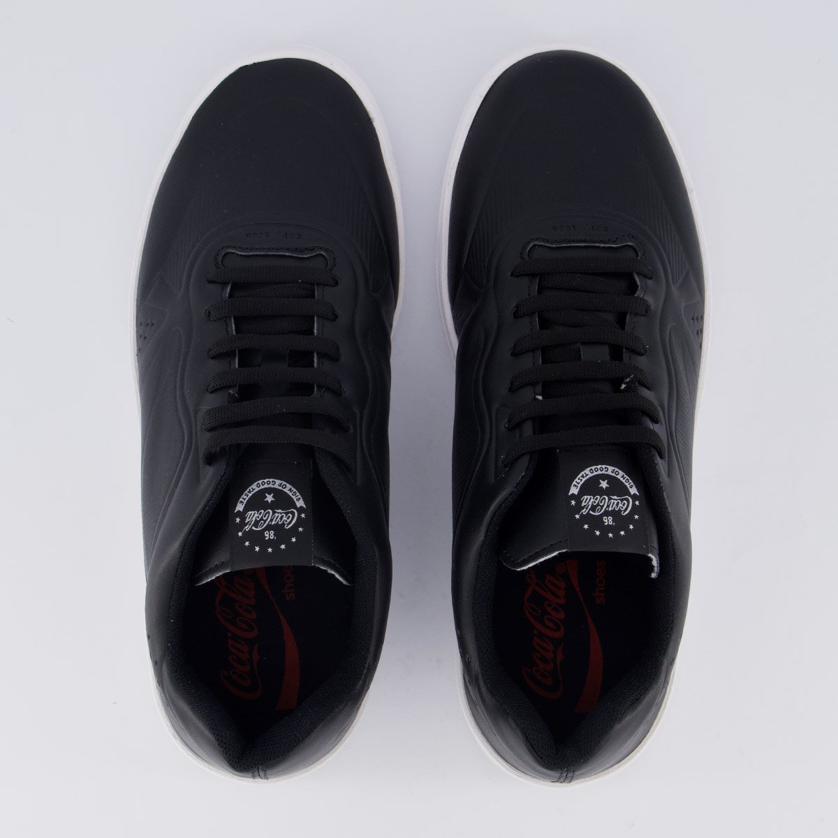 Tênis Coca Cola March Stay Preto Preto 4