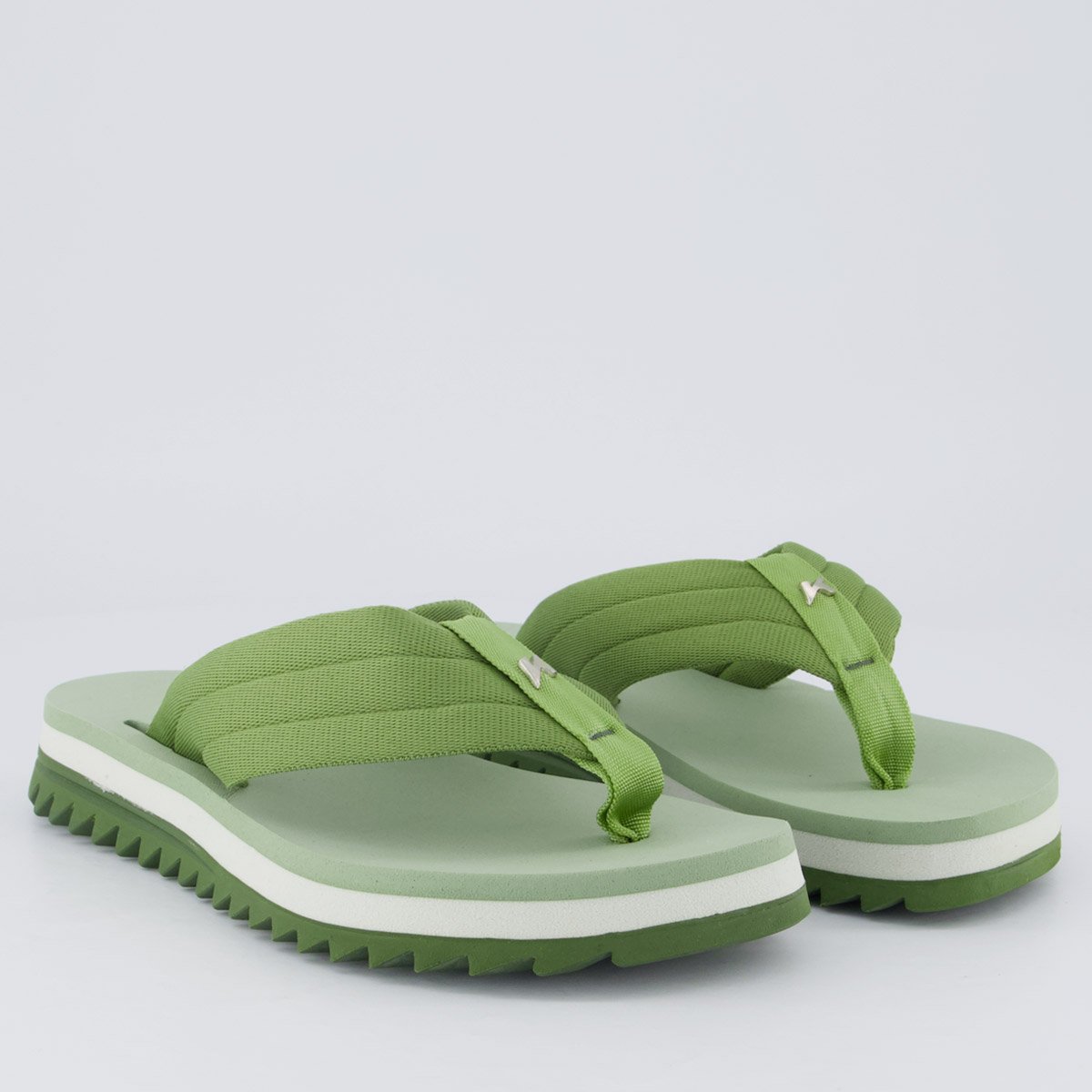 Chinelo Kenner Kyra Pro Comfy Feminino Verde Verde 3