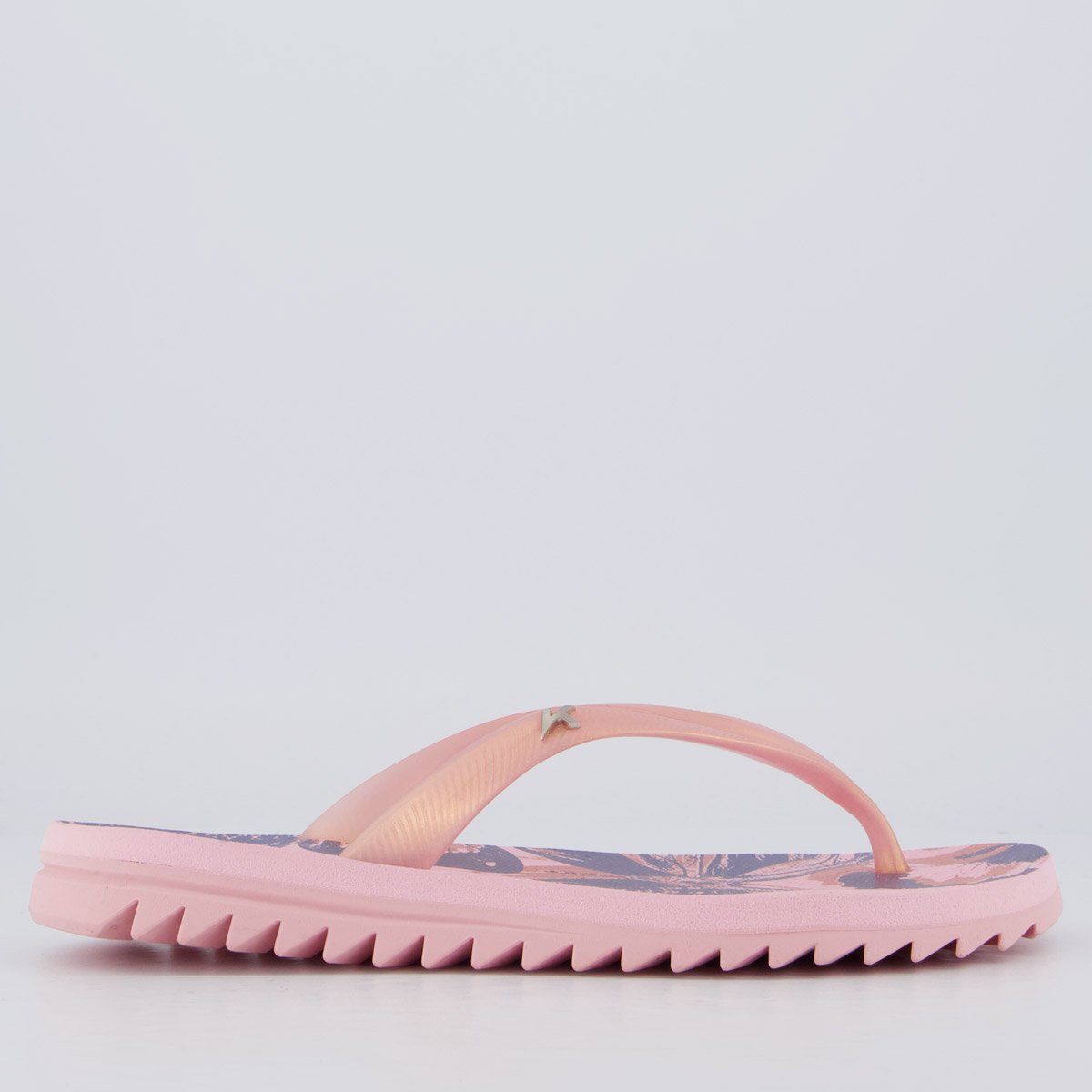 Chinelo Kenner Ibiza Borboletas Feminino Rosa Rosa 2