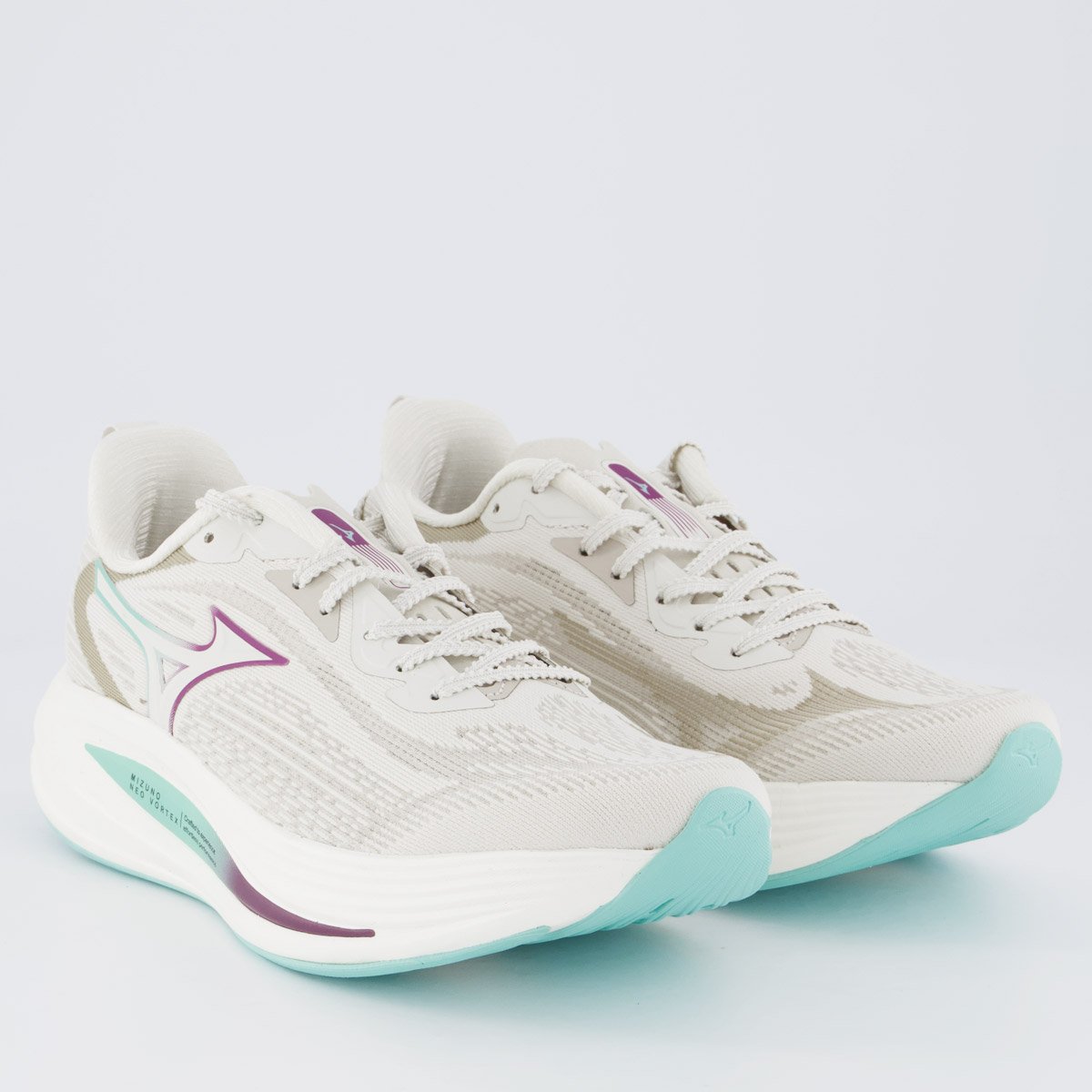 Tênis Mizuno Neo Vortex Bege Bege 2