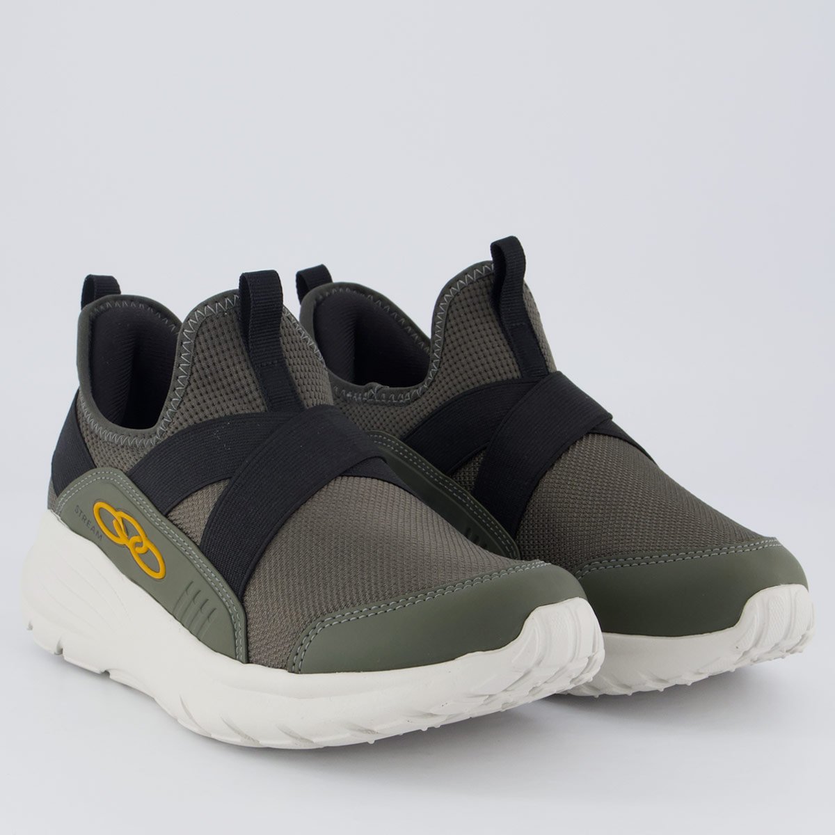 Tênis Olympikus Stream Juvenil Verde Militar Verde 2