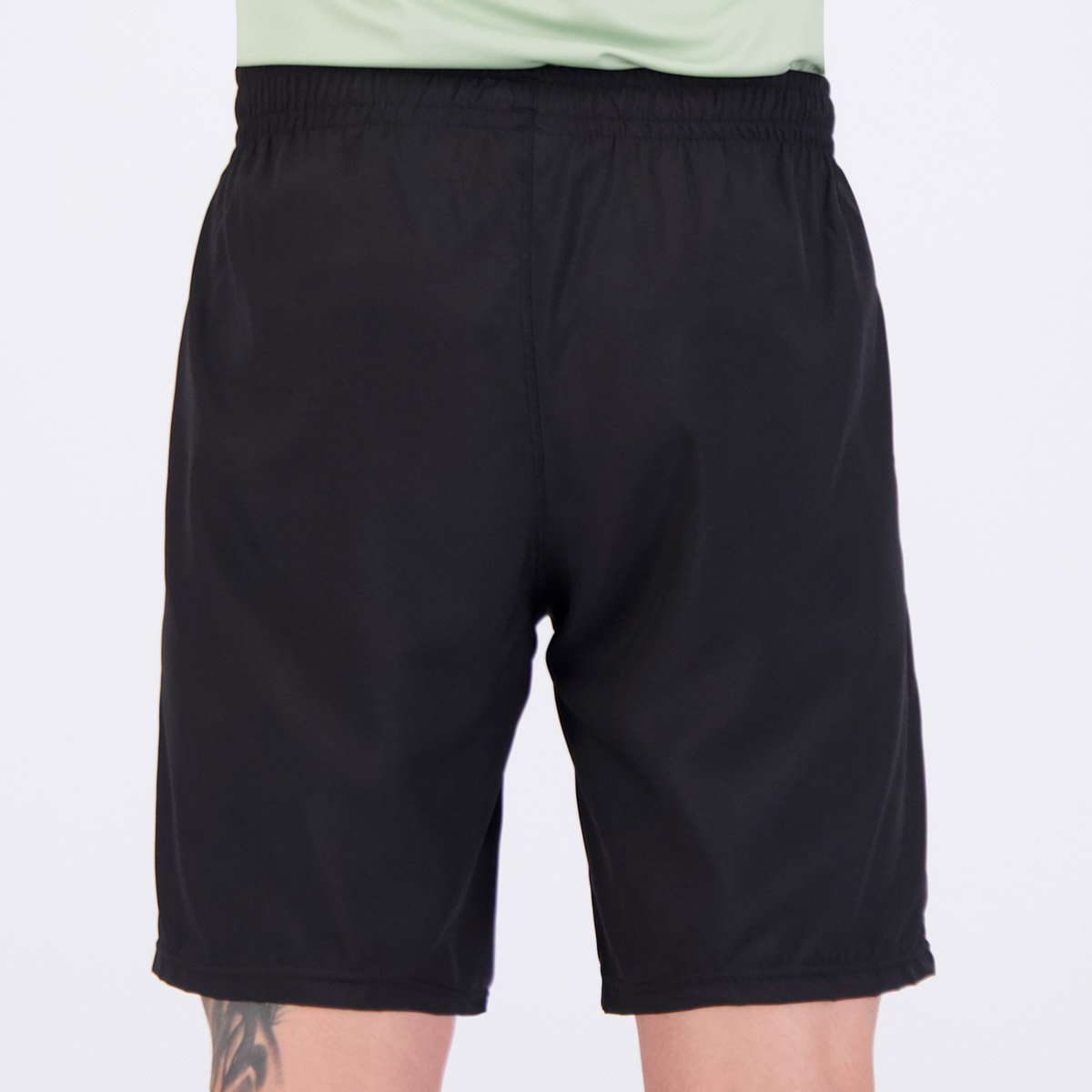 Bermuda Fila Train II 7,5 Preta e Branca Preto 4