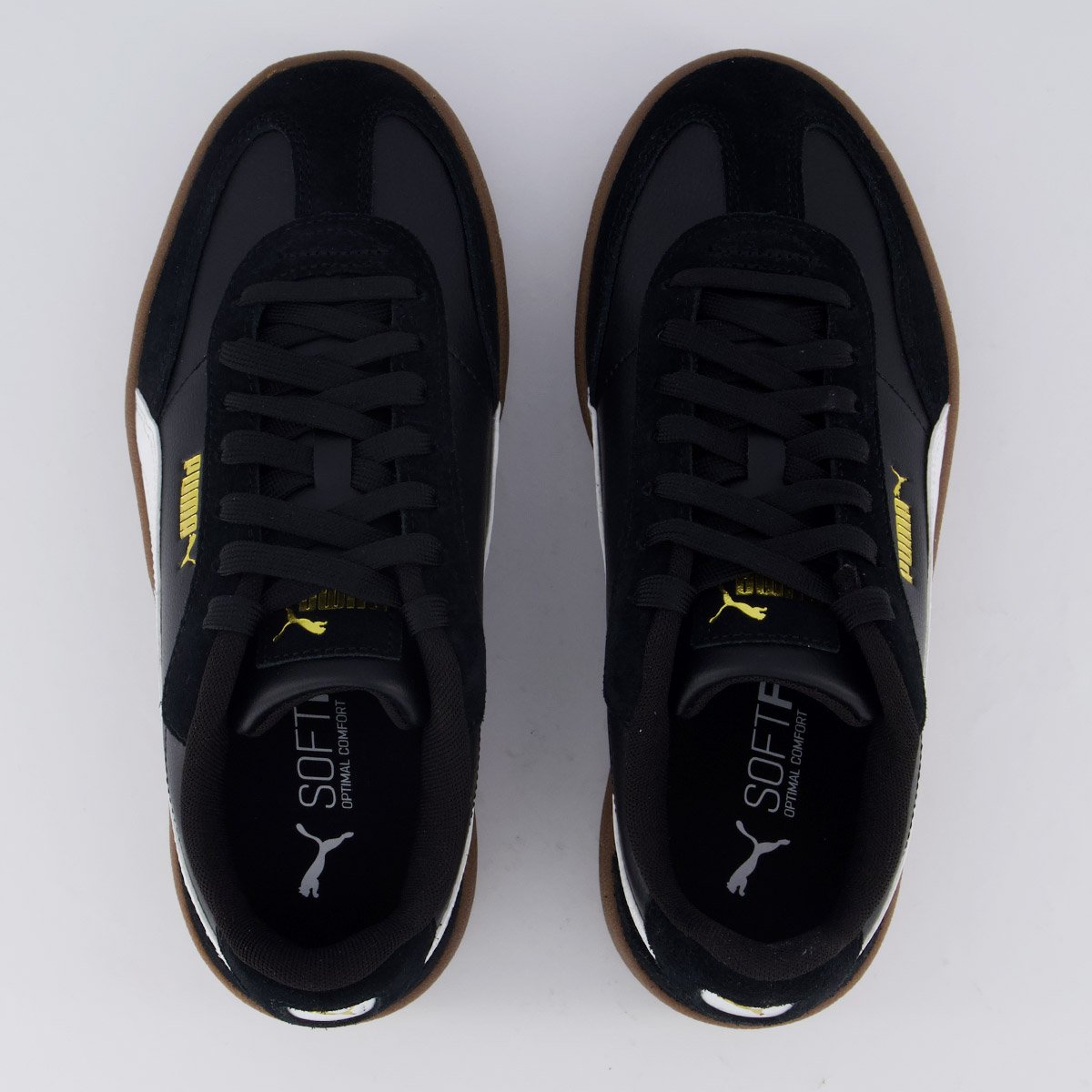 Tênis Puma Club II Era Plataforma Feminino Preto Preto 4