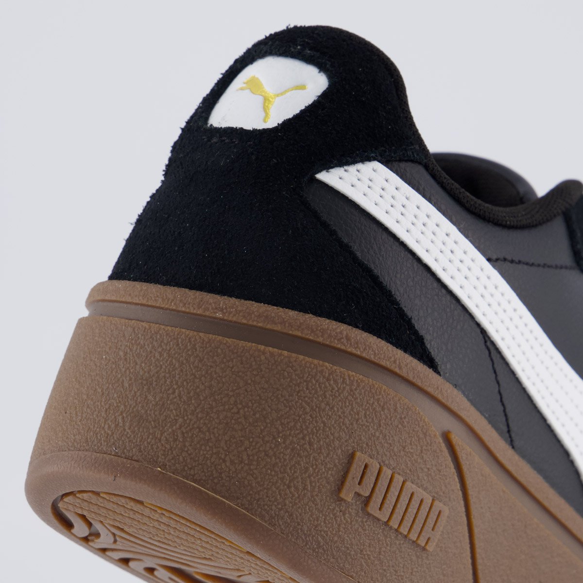 Tênis Puma Club II Era Plataforma Feminino Preto Preto 6