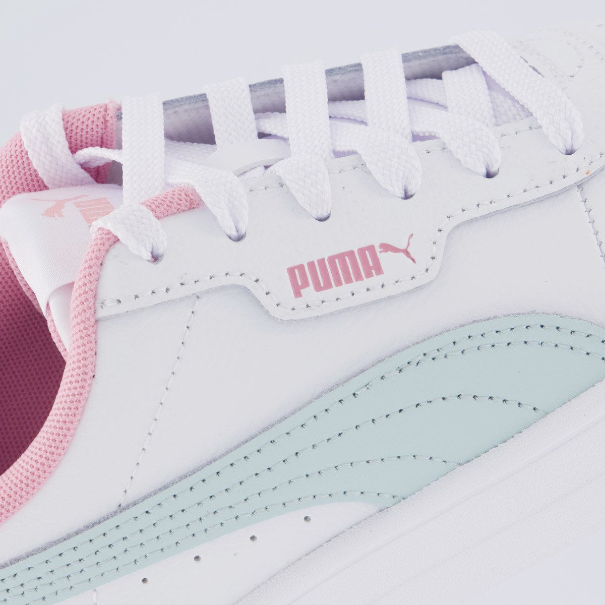 Tênis Puma Carina 3.0 Feminino Branco e Azul Branco 7