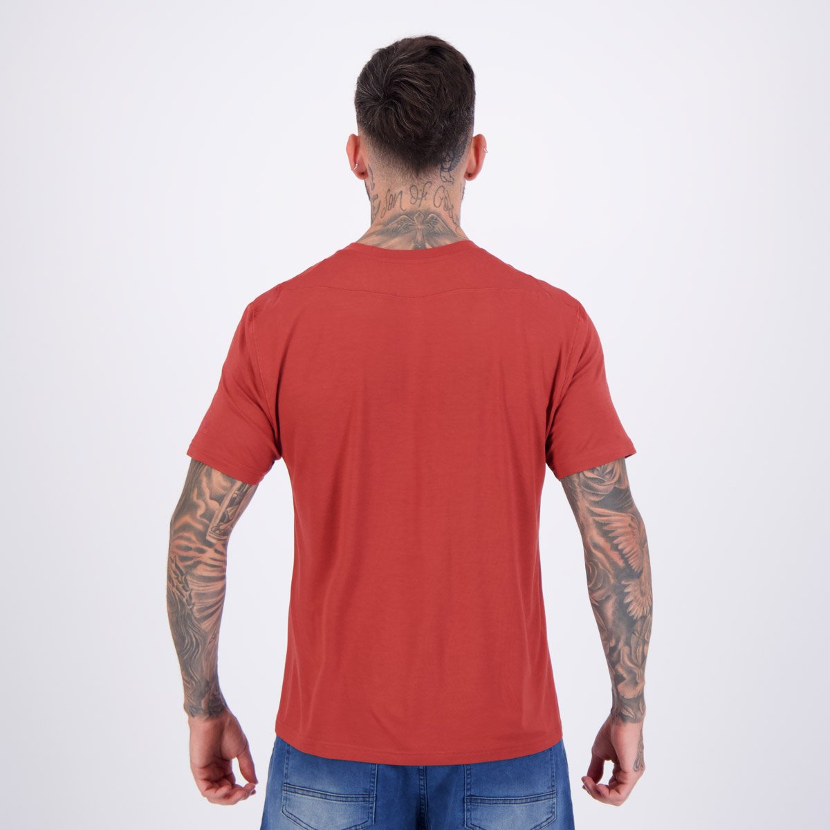 Camiseta Fila Adaptable Smart Cotton Bordô Bordô 4