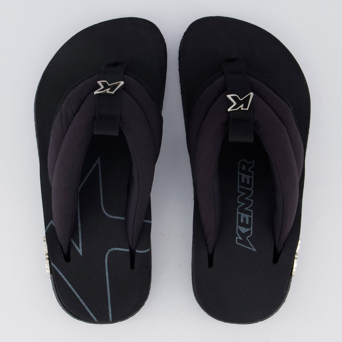 Chinelo Kenner Kivah Comfy Feminino Preto