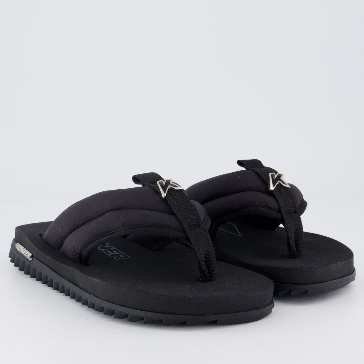 Chinelo Kenner Kivah Comfy Feminino Preto Preto 3