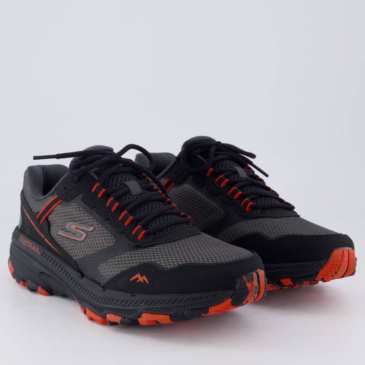 Tênis Skechers Go Run Trail Preto Preto 2