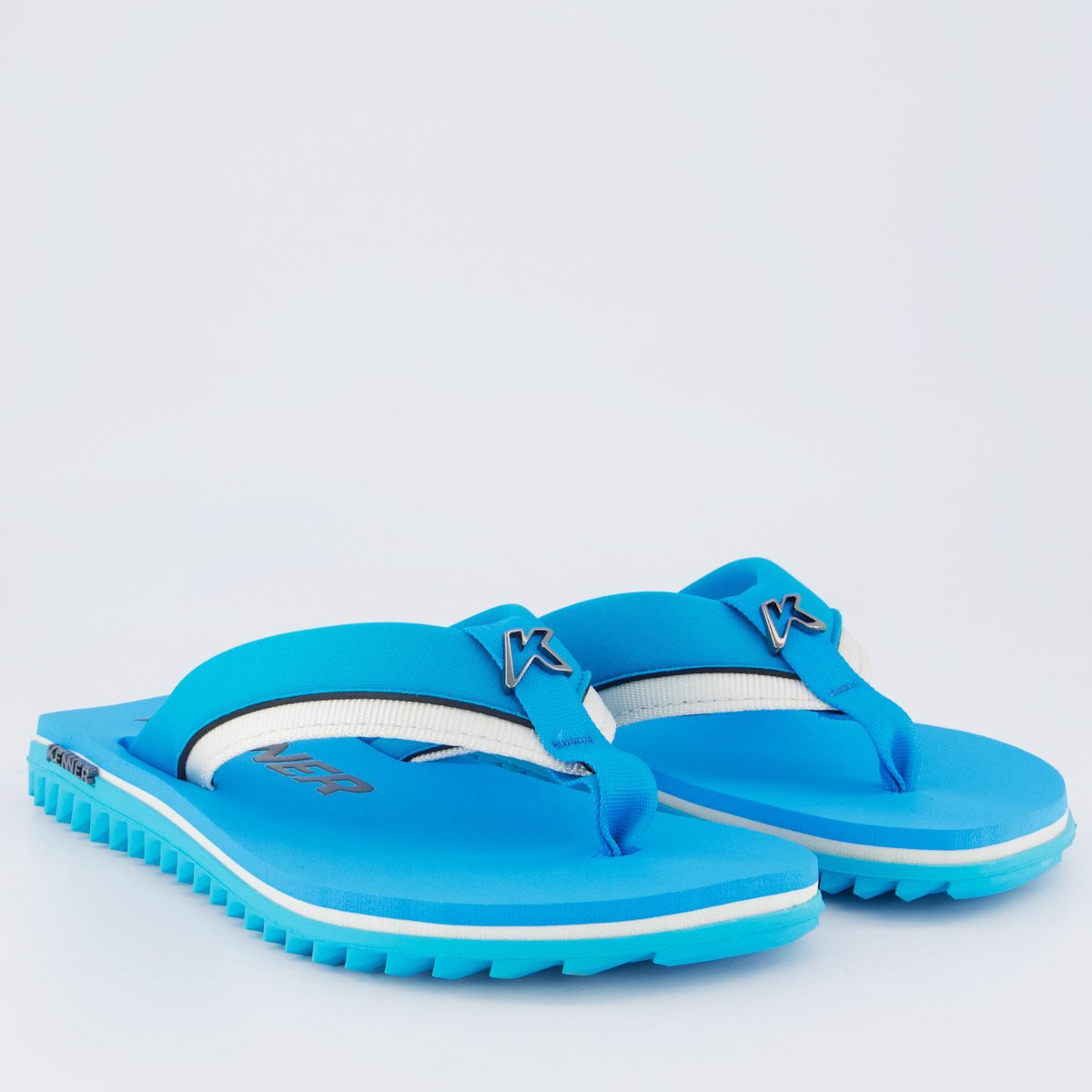 Chinelo Kenner Kivah Colors Azul Azul 3