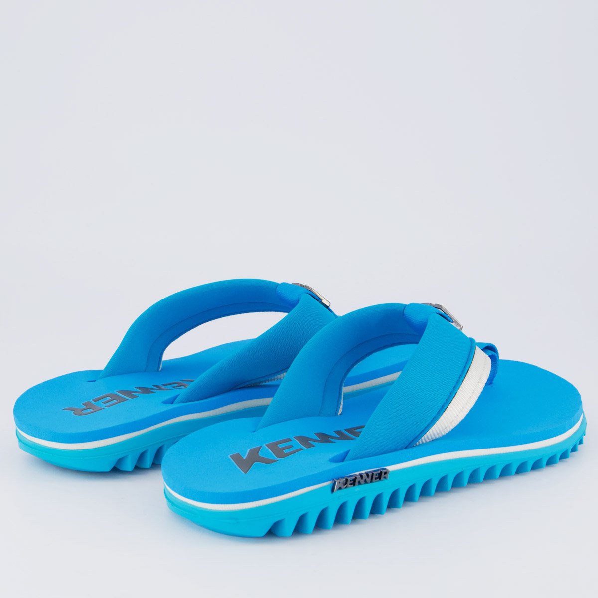 Chinelo Kenner Kivah Colors Azul Azul 4
