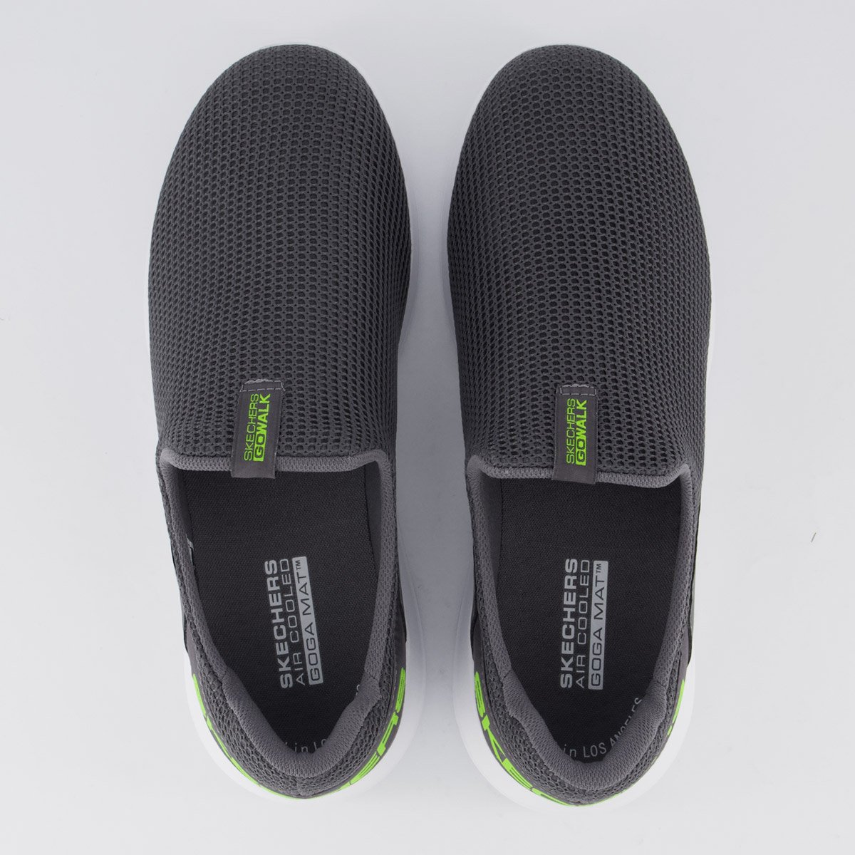 Tênis Skechers Go Walk Max Cinza e Verde Cinza 4