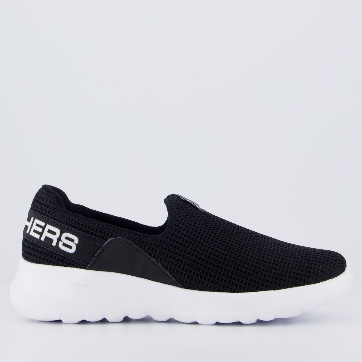 Tênis Skechers Go Walk Joy Feminino Preto e Branco