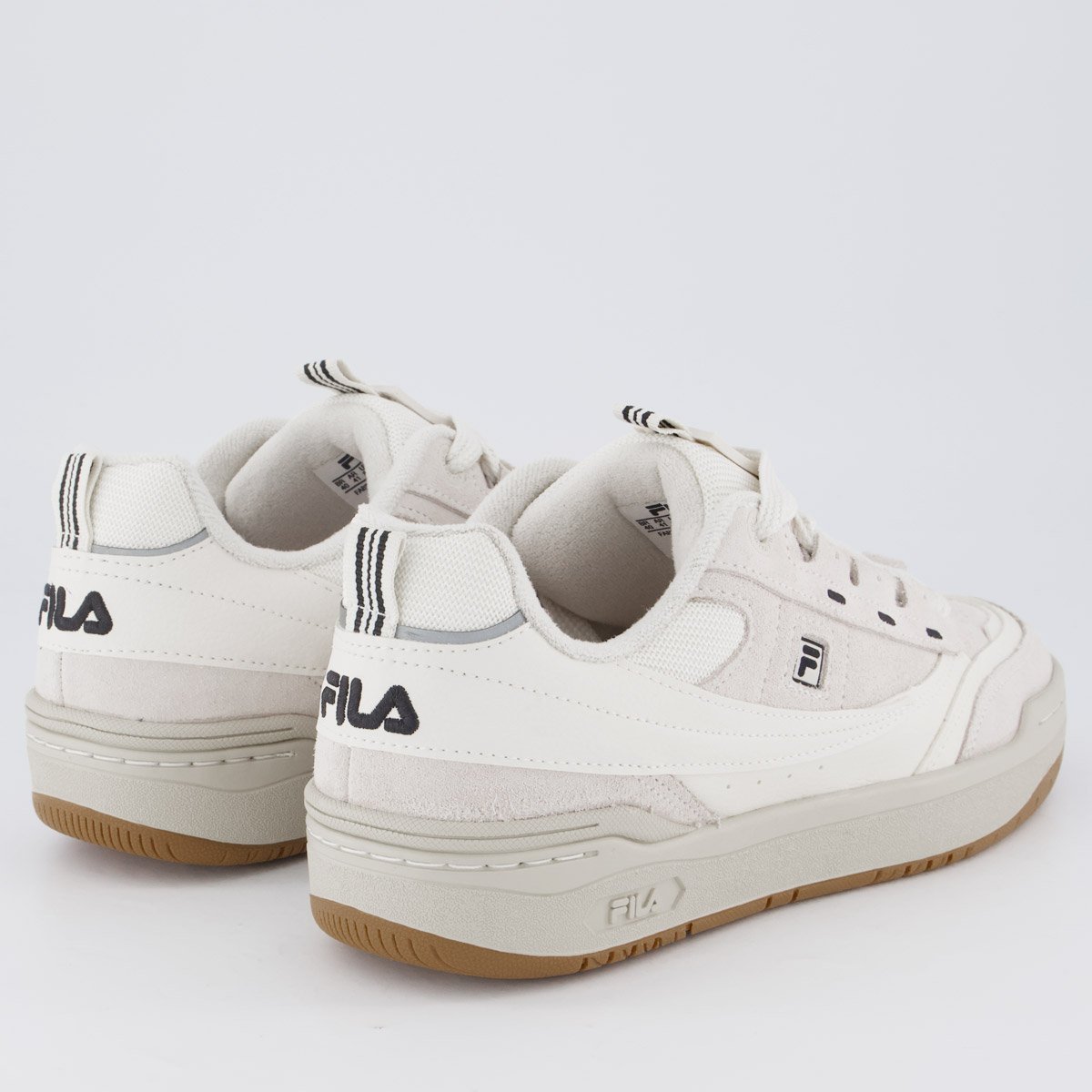 Tênis Fila X2K Off White e Cinza Cinza 3