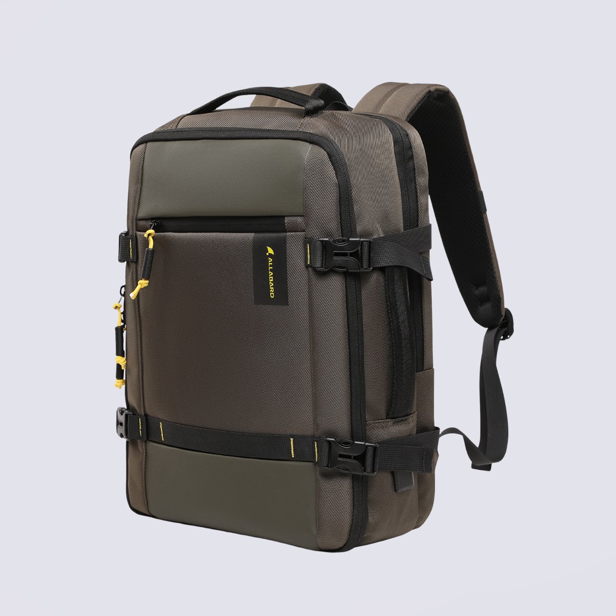 Mochila Allabard Rover Verde Verde/Marrom 2