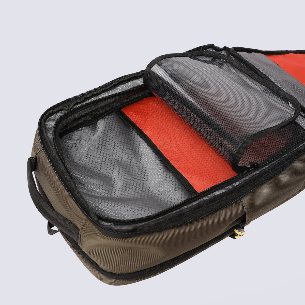 Mochila Allabard Rover Verde Verde/Marrom 6