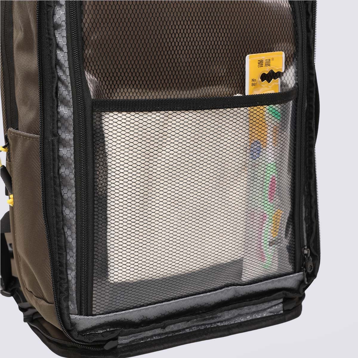 Mochila Allabard Rover Verde Verde/Marrom 8