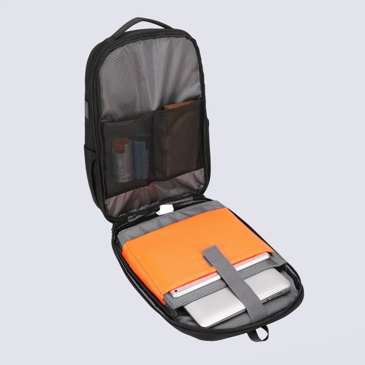 Mochila Allabard College Preta Preto 5