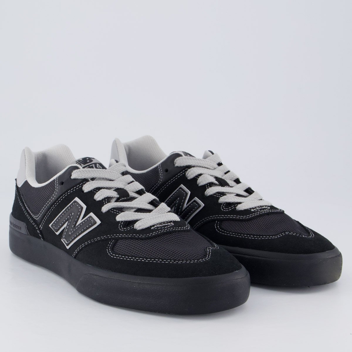 Tênis New Balance NM574 Preto Preto 2