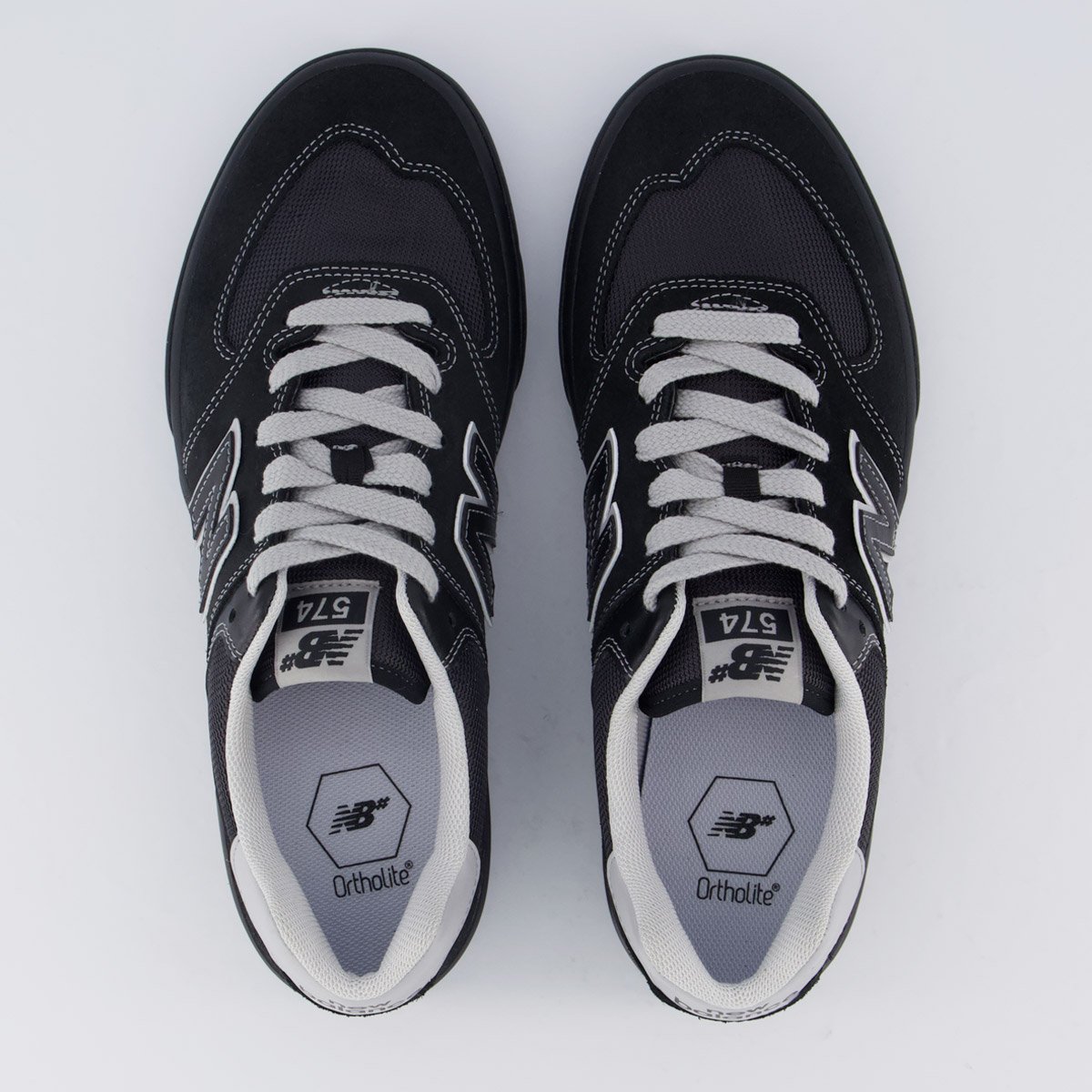Tênis New Balance NM574 Preto Preto 4