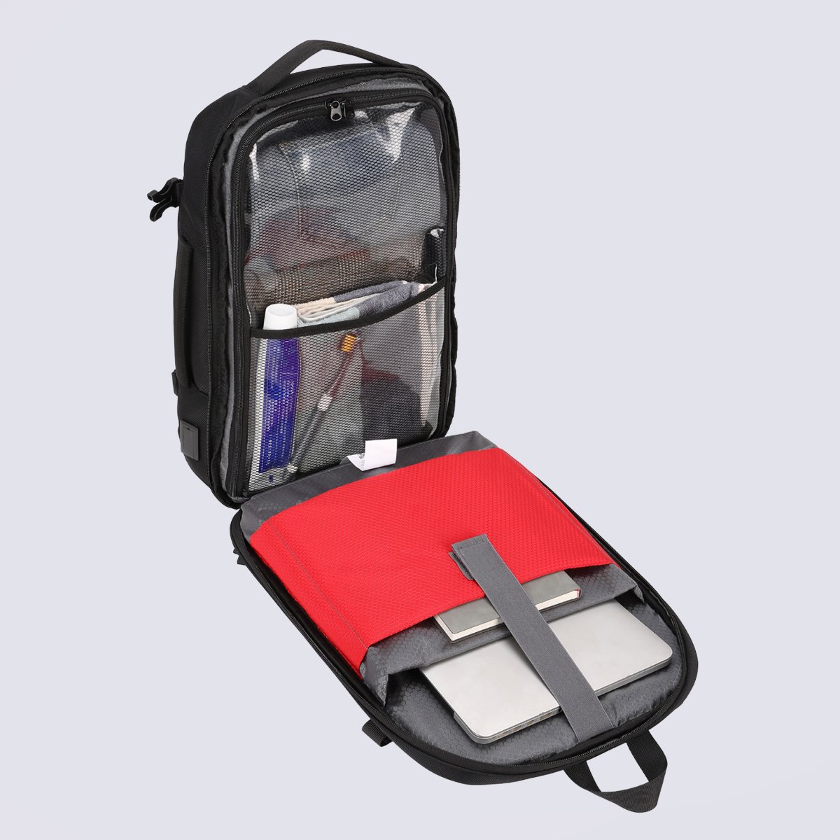 Mochila Allabard High School Preta Preto 5