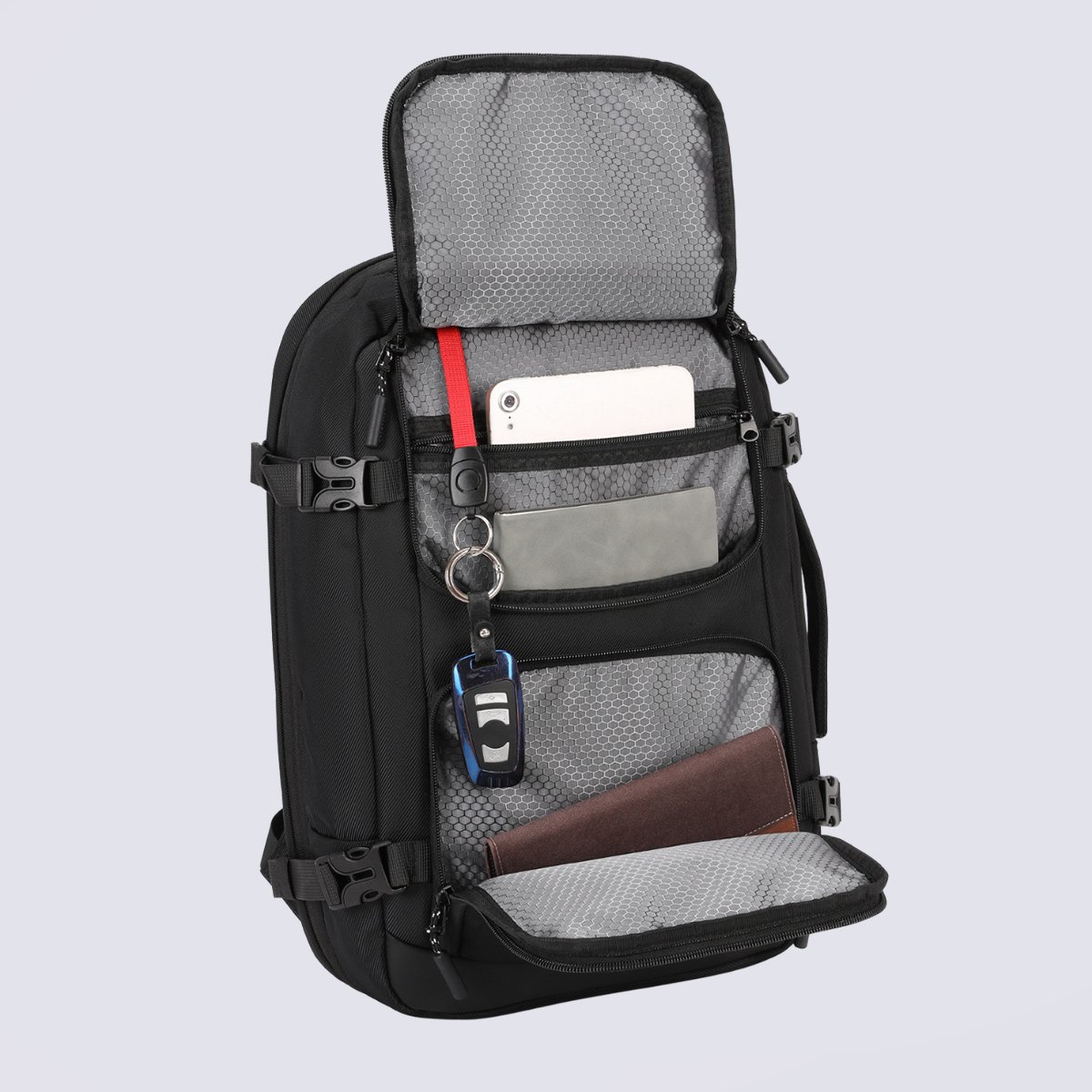 Mochila Allabard High School Preta Preto 7