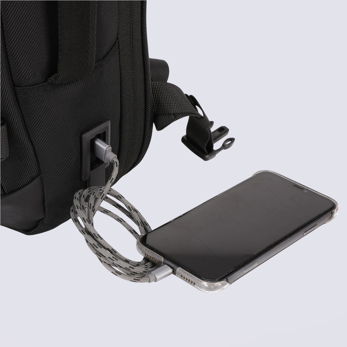 Mochila Allabard High School Preta Preto 8