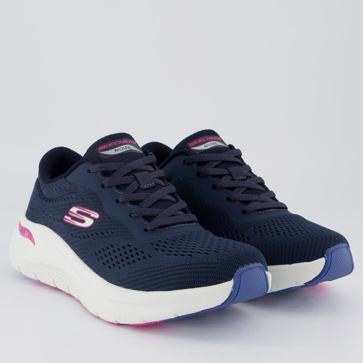 Tênis Skechers Arch Fit 2.0 Feminino Marinho Azul Marinho 2