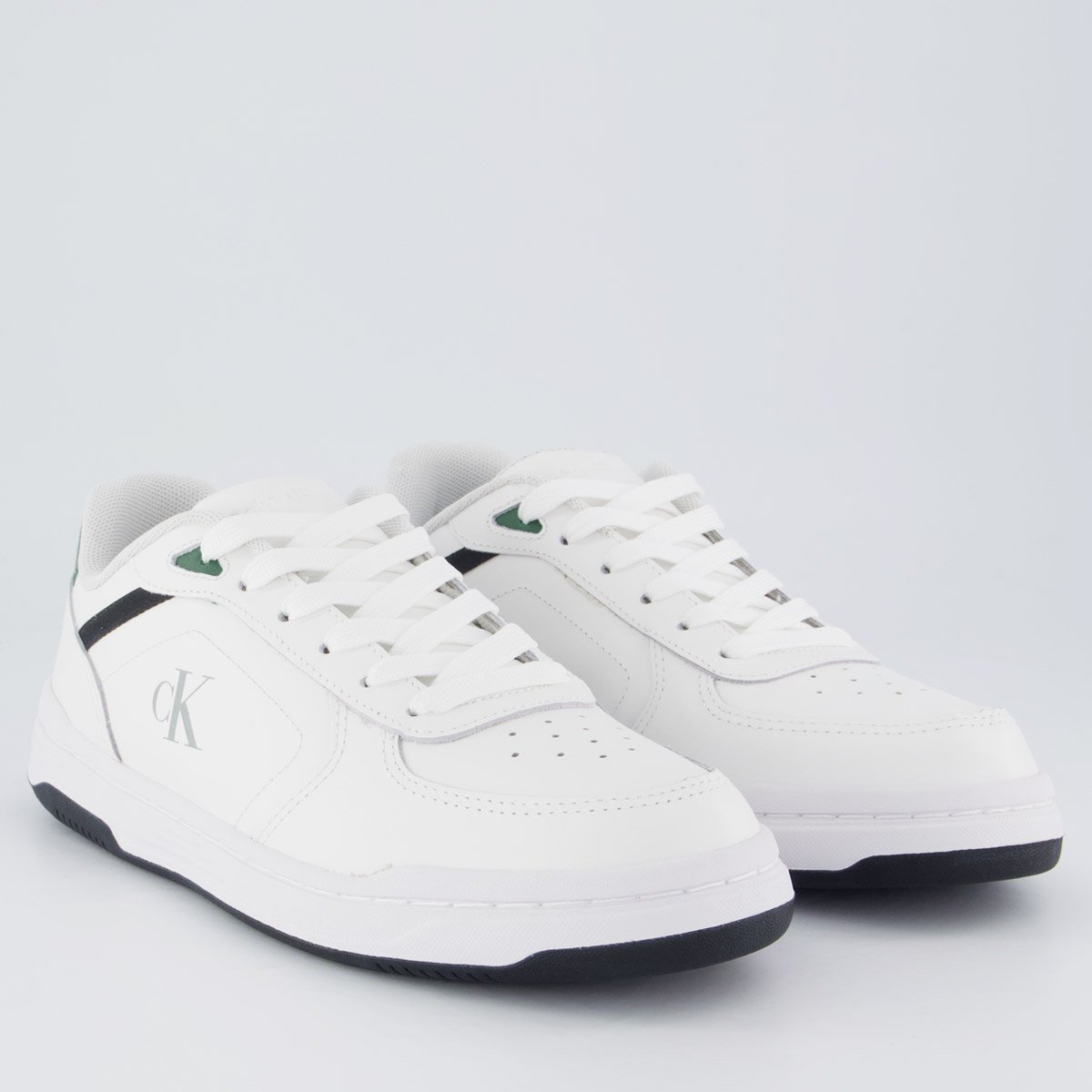 Tênis Calvin Klein Ck Branco Branco 2