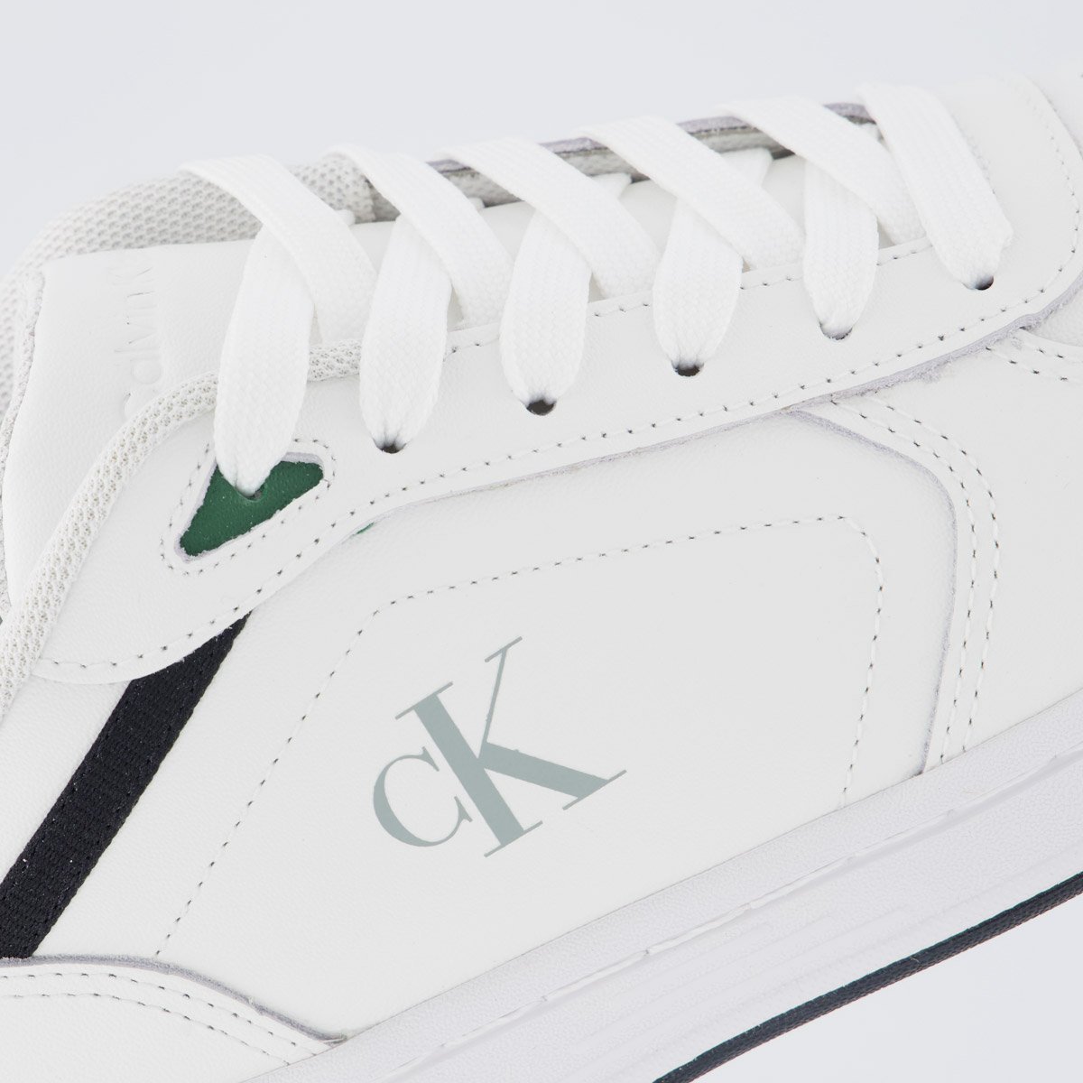 Tênis Calvin Klein Ck Branco Branco 7