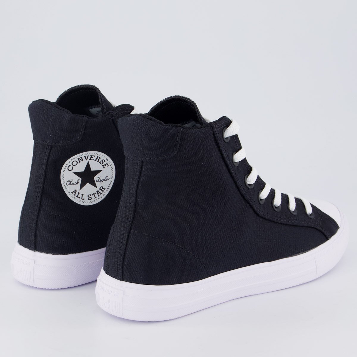 Tênis Converse Day One Original Cano Alto Feminino Preto e Branco Preto 3