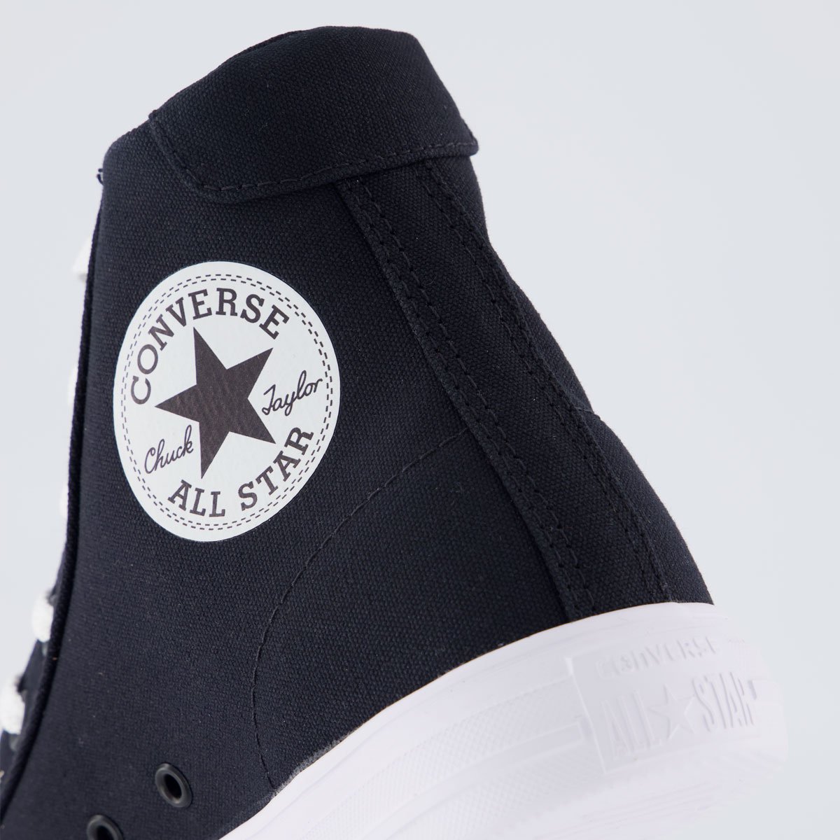 Tênis Converse Day One Original Cano Alto Feminino Preto e Branco Preto 9