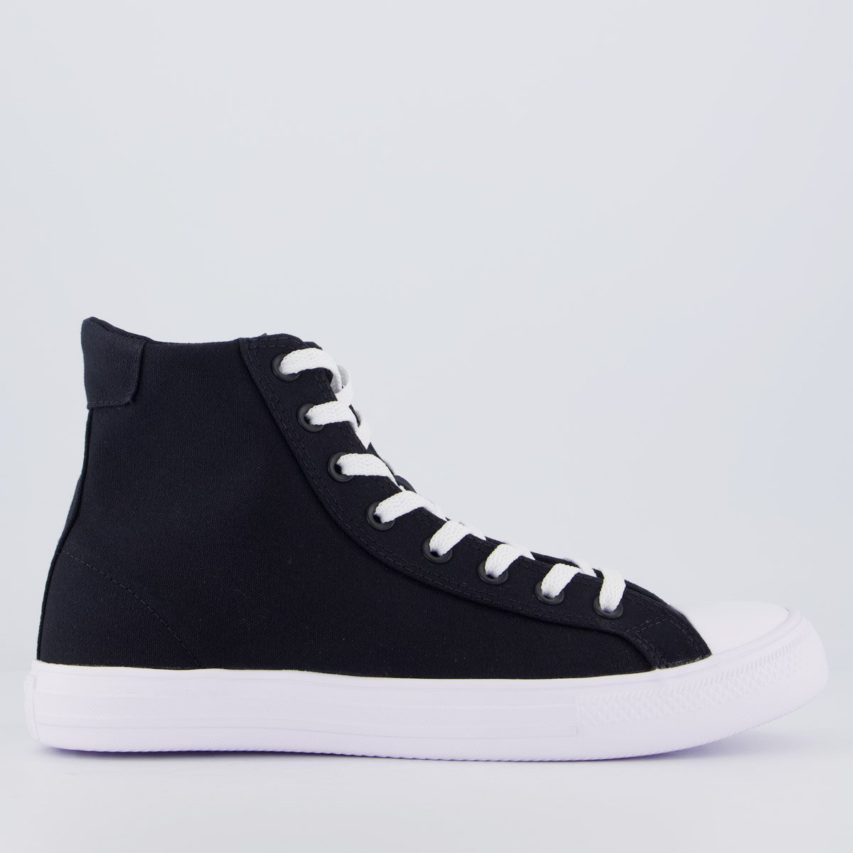 Tênis Converse Day One Original Cano Alto Preto e Branco
