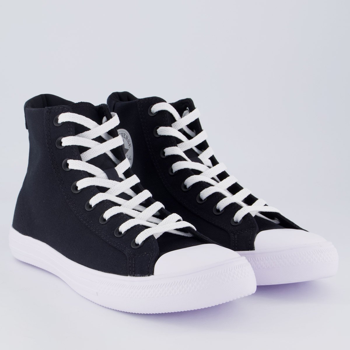 Tênis Converse Day One Original Cano Alto Preto e Branco Preto 2