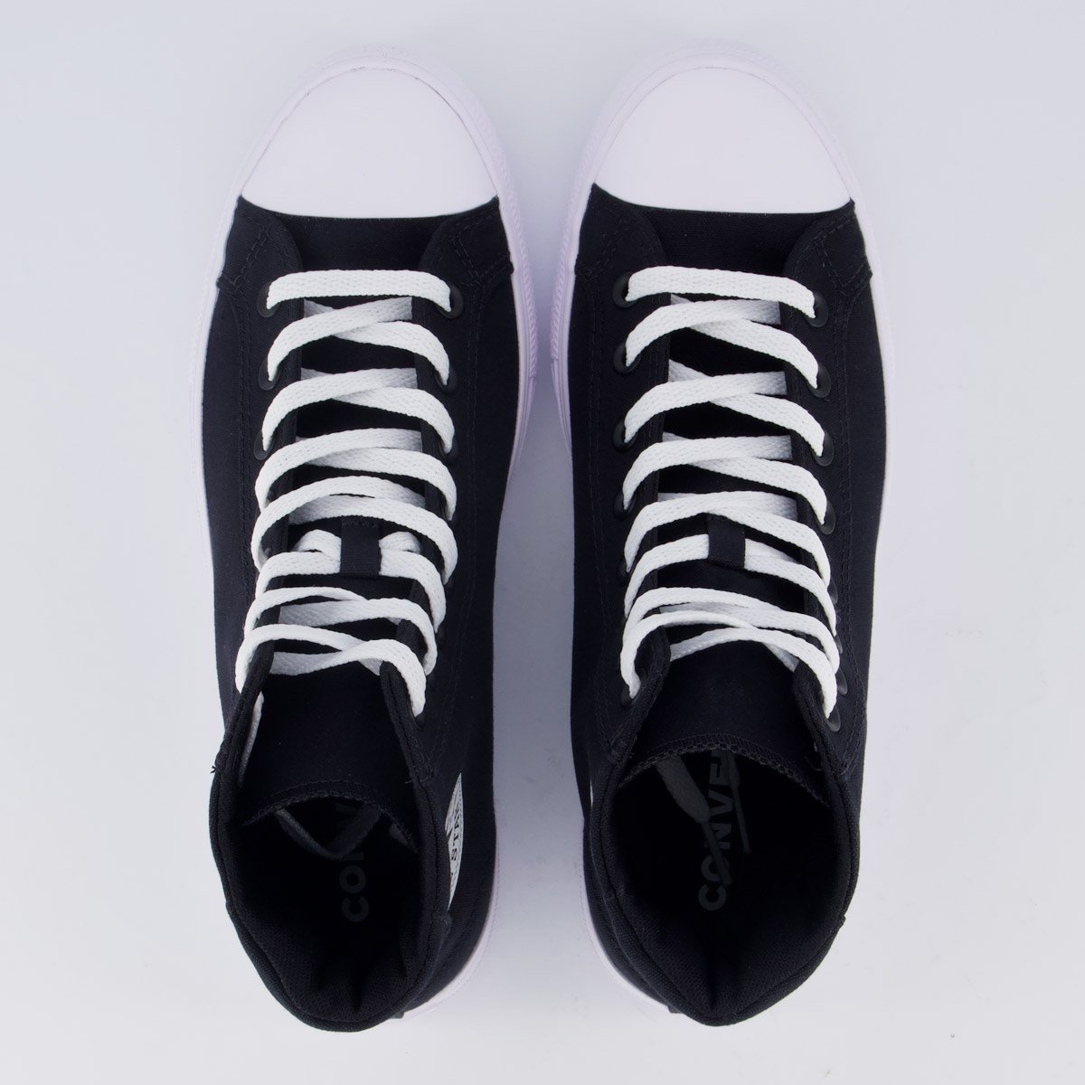 Tênis Converse Day One Original Cano Alto Preto e Branco Preto 4