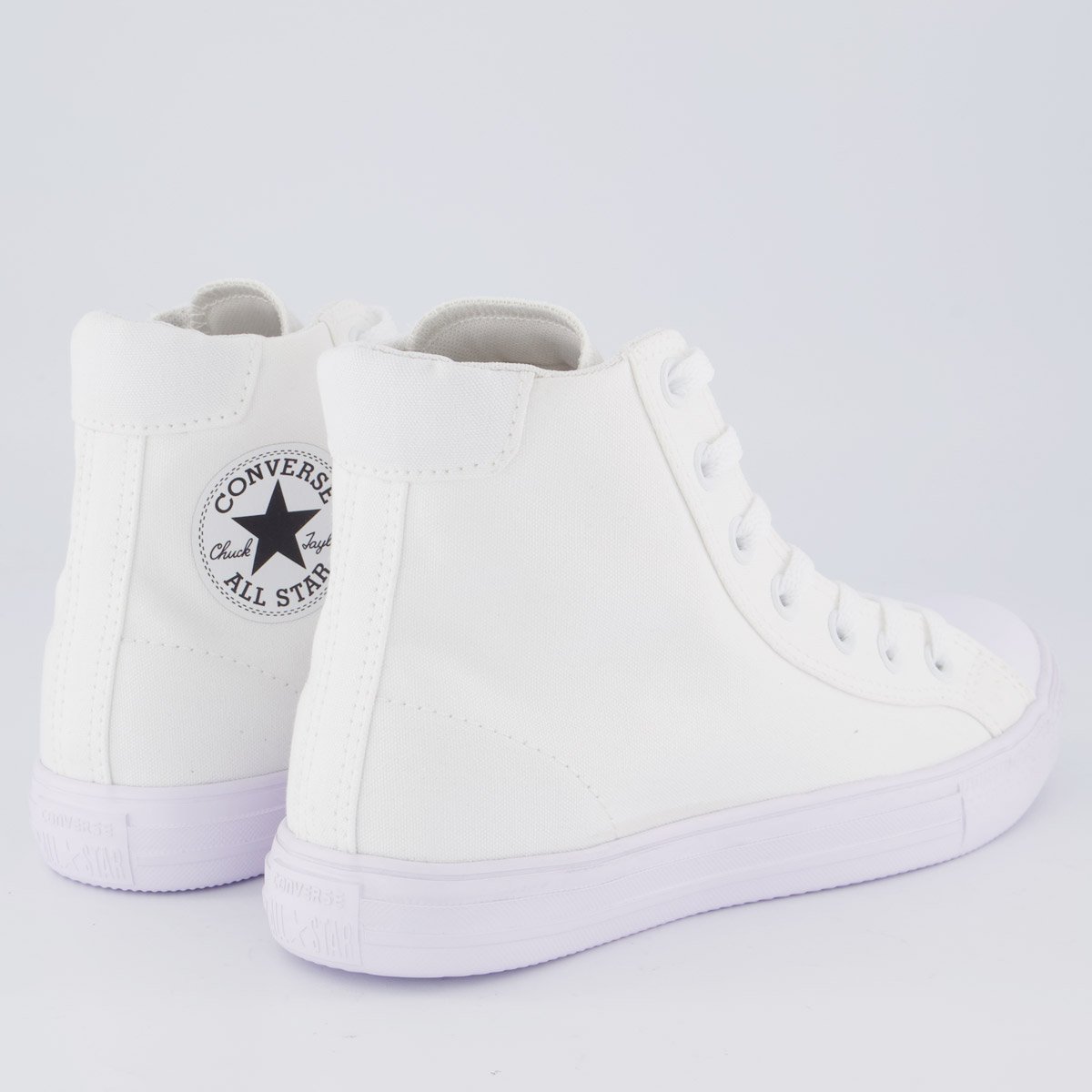 Tênis Converse Day One Original Cano Alto Feminino Branco Branco 3