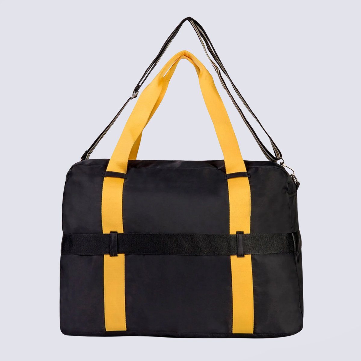 Bolsa Fila Social Club Preto e Amarelo Preto 3