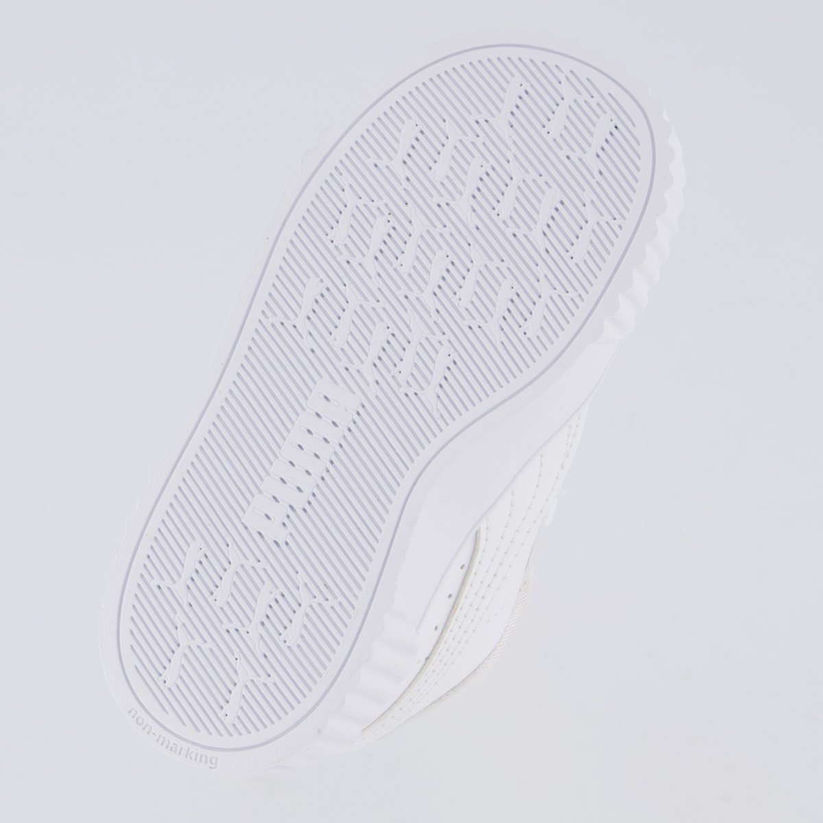 Tênis Puma Carina 3.0 Holo 2.0 Infantil Branco Branco 5