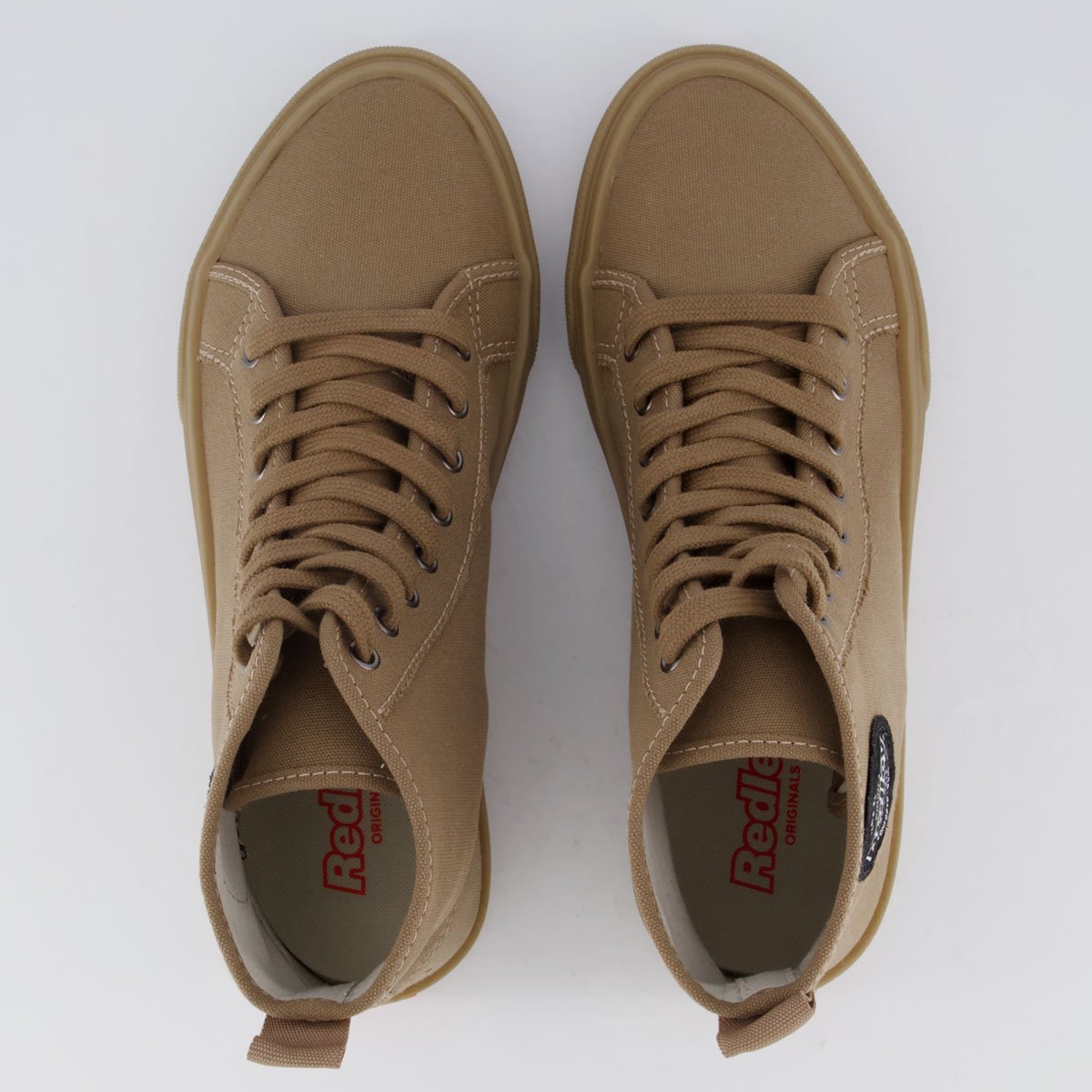 Tênis Redley High Látex Bege Bege 4