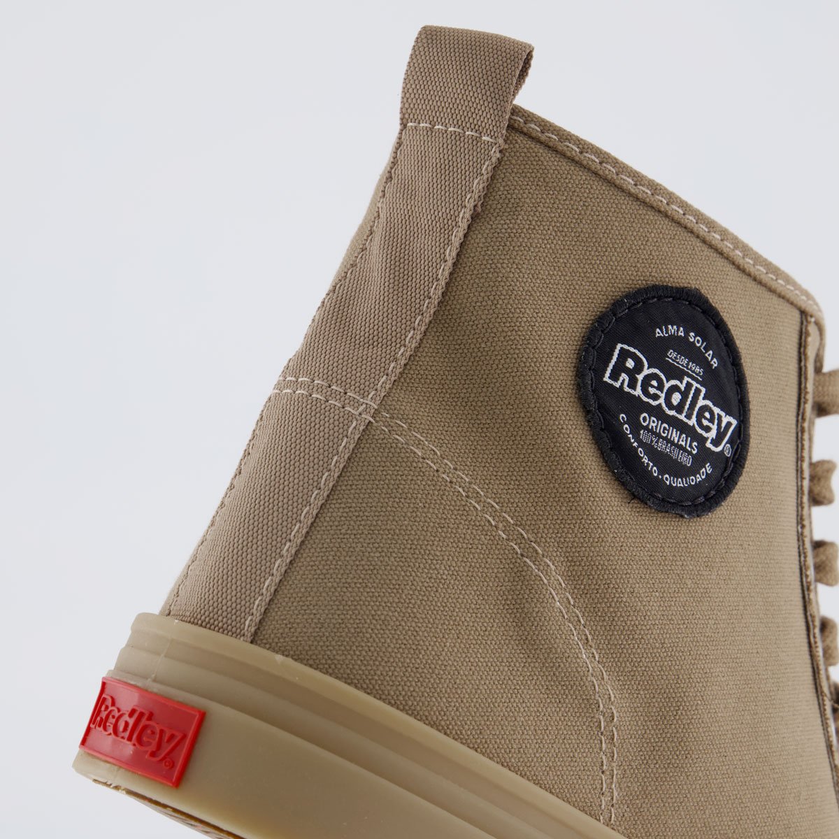 Tênis Redley High Látex Bege Bege 6