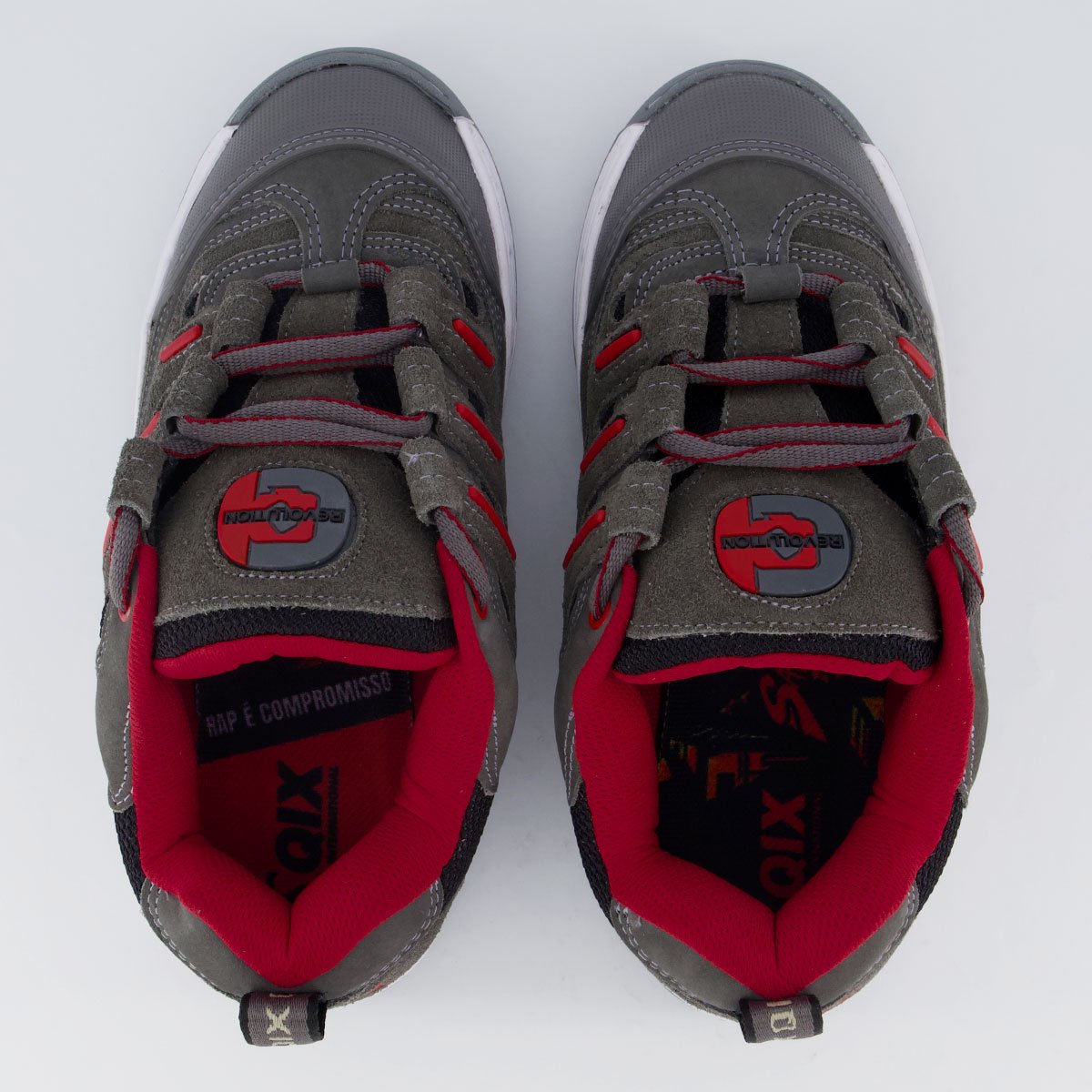 Tênis Qix Revolution Sabotage Canão Cinza Cinza 4