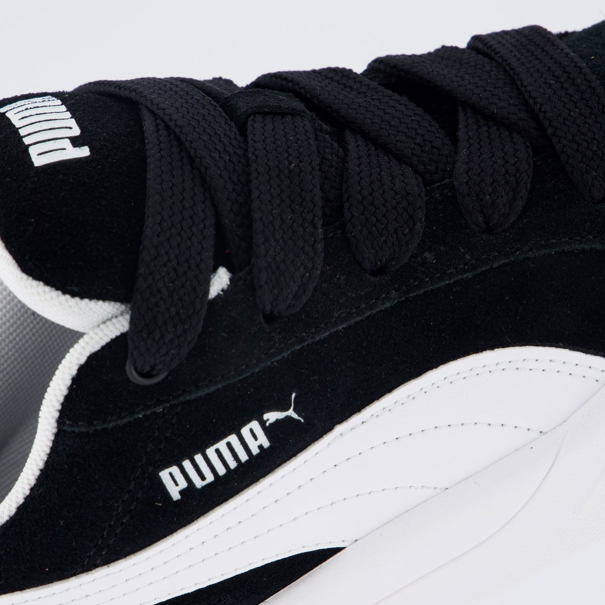 Tênis Puma Park Lifestyle Easy Preto e Branco Preto 7