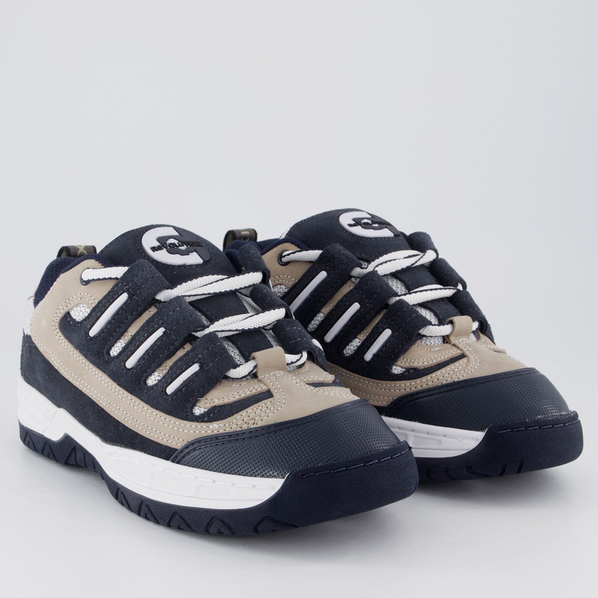 Tênis Qix Revolution Sabotage Marinho e Cinza Azul Marinho 2